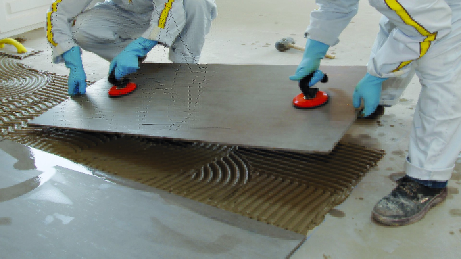 Tiling With Tile Adhesives It Is Recommended To Use Appropriate Tile Adhesive According The S Such As Using High Performance With Polymer Composition When