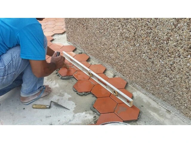clay tiling